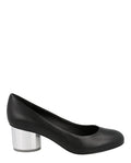 Ferragamo Womens Farrah Mirrored Heel Pumps