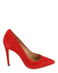 Ferragamo Womens Ilary X5 Suede Pumps