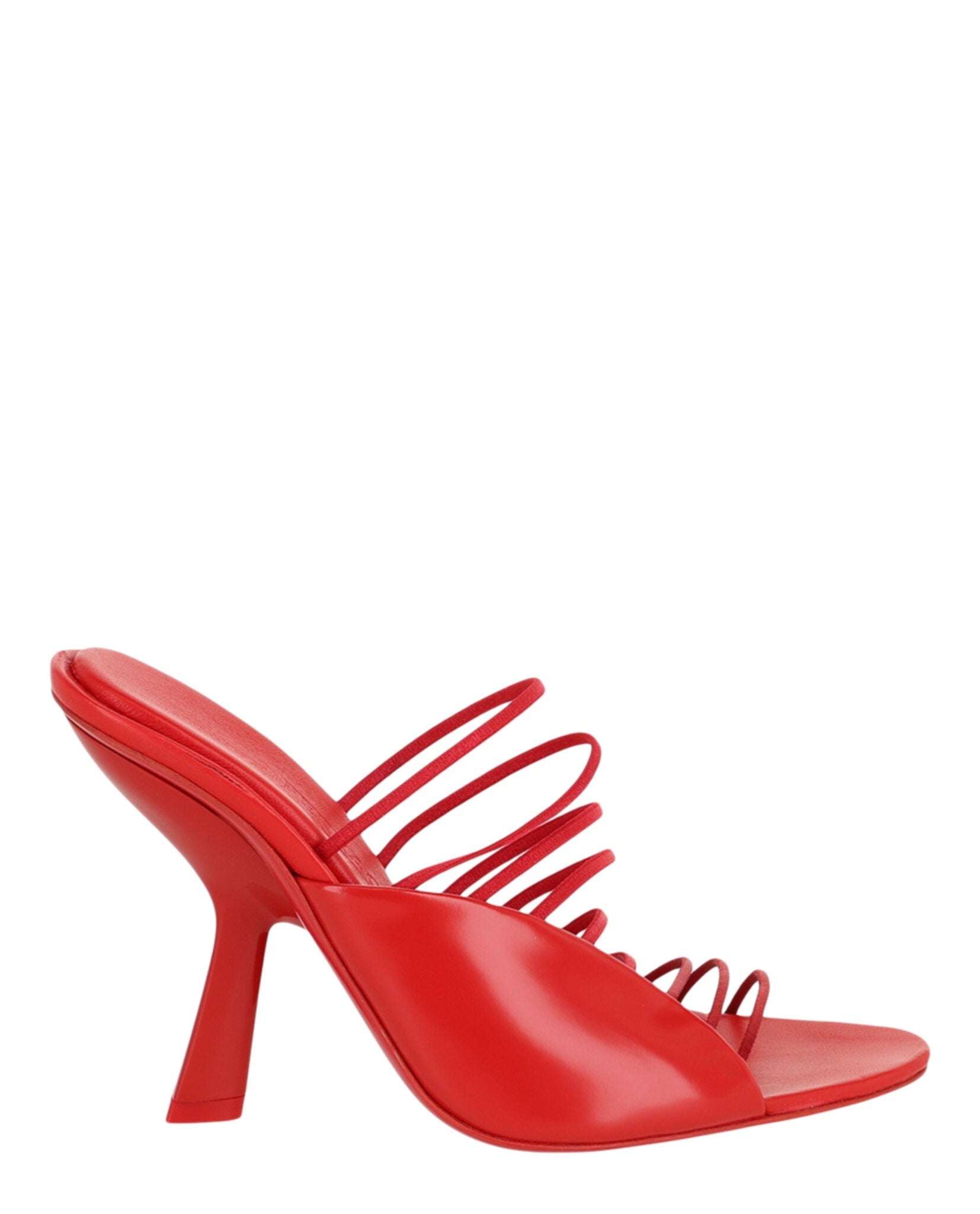Ferragamo Womens Altaire X5 Heel Sandals Red