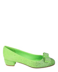 Ferragamo Womens Vara Crystal-Embellished Pumps - Narrow Width
