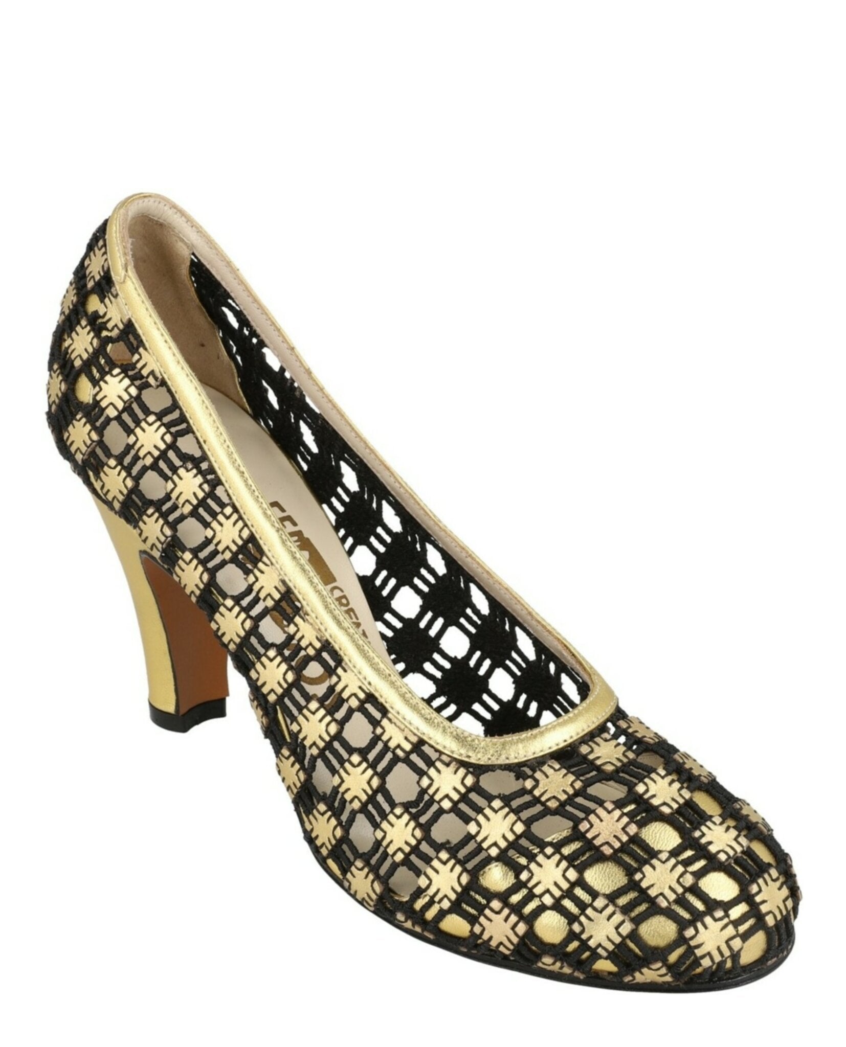 Ferragamo Womens Fantastica Archive Limited Edition 1930s Pumps