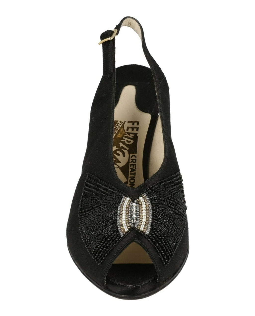 Ferragamo Womens Stella Archive Limited Edition 1955 Slingback Pumps