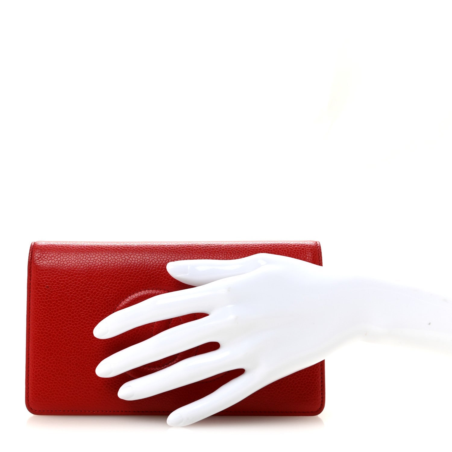 Caviar Timeless CC Yen Wallet Red