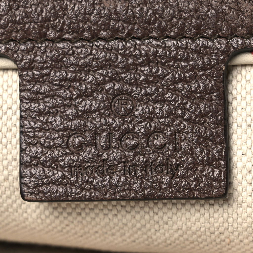 Soft GG Supreme Monogram Courrier Web Medium Flat Messenger Bag Beige New Acero Multicolor