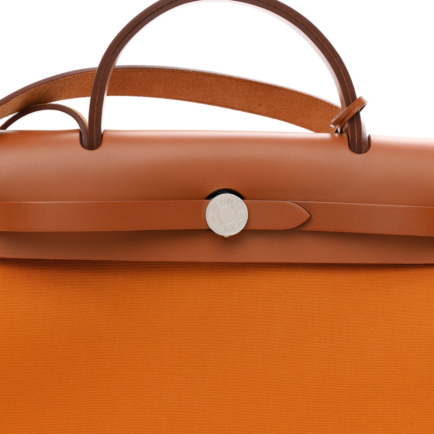 Toile Vache Hunter Herbag Zip 31 PM Jaune Ambre Natural