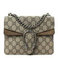 GG Supreme Monogram Mini Dionysus Shoulder Bag Taupe