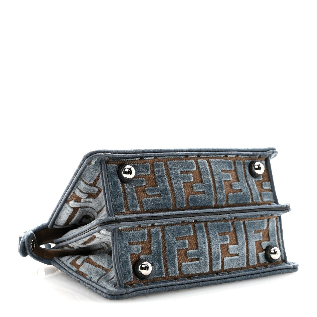 Velvet Jacquard FF Small Peekaboo I SEE U Satchel Anice