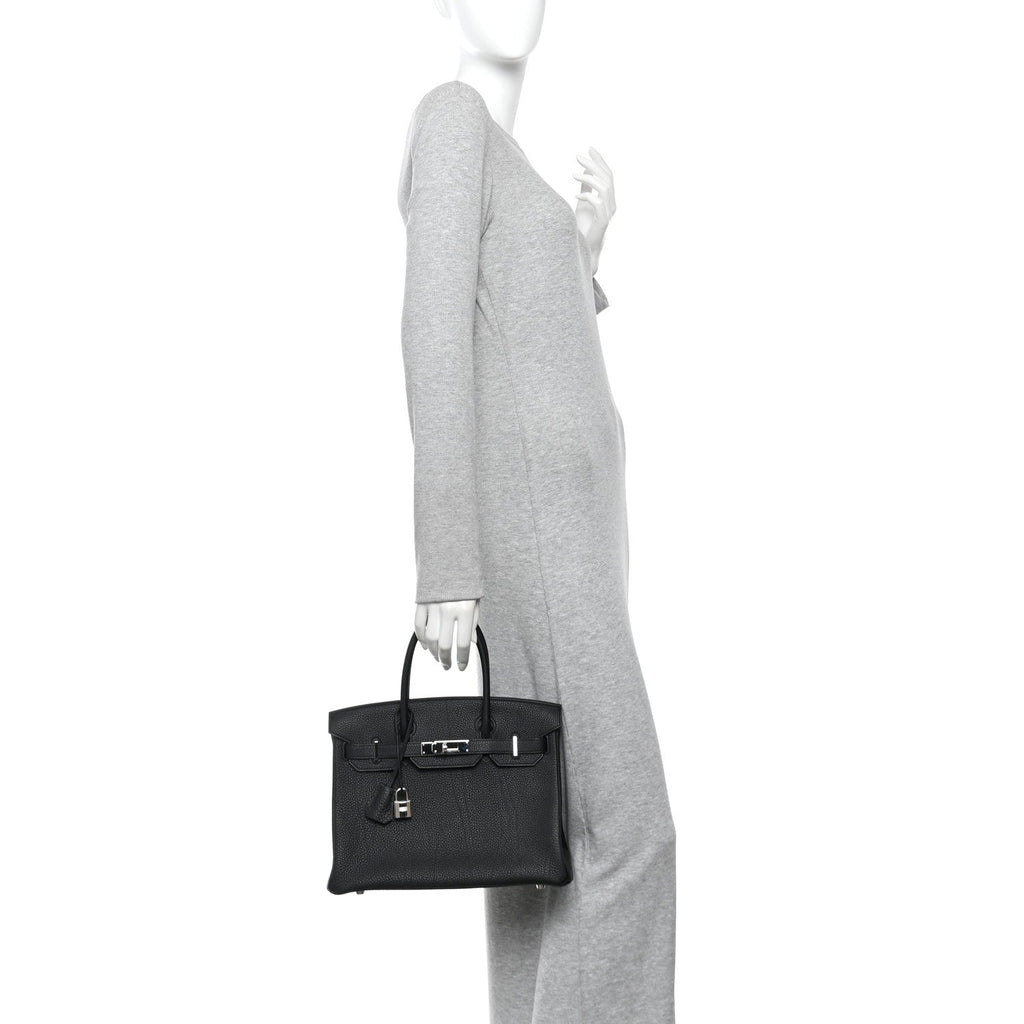 Togo Birkin 30 Black