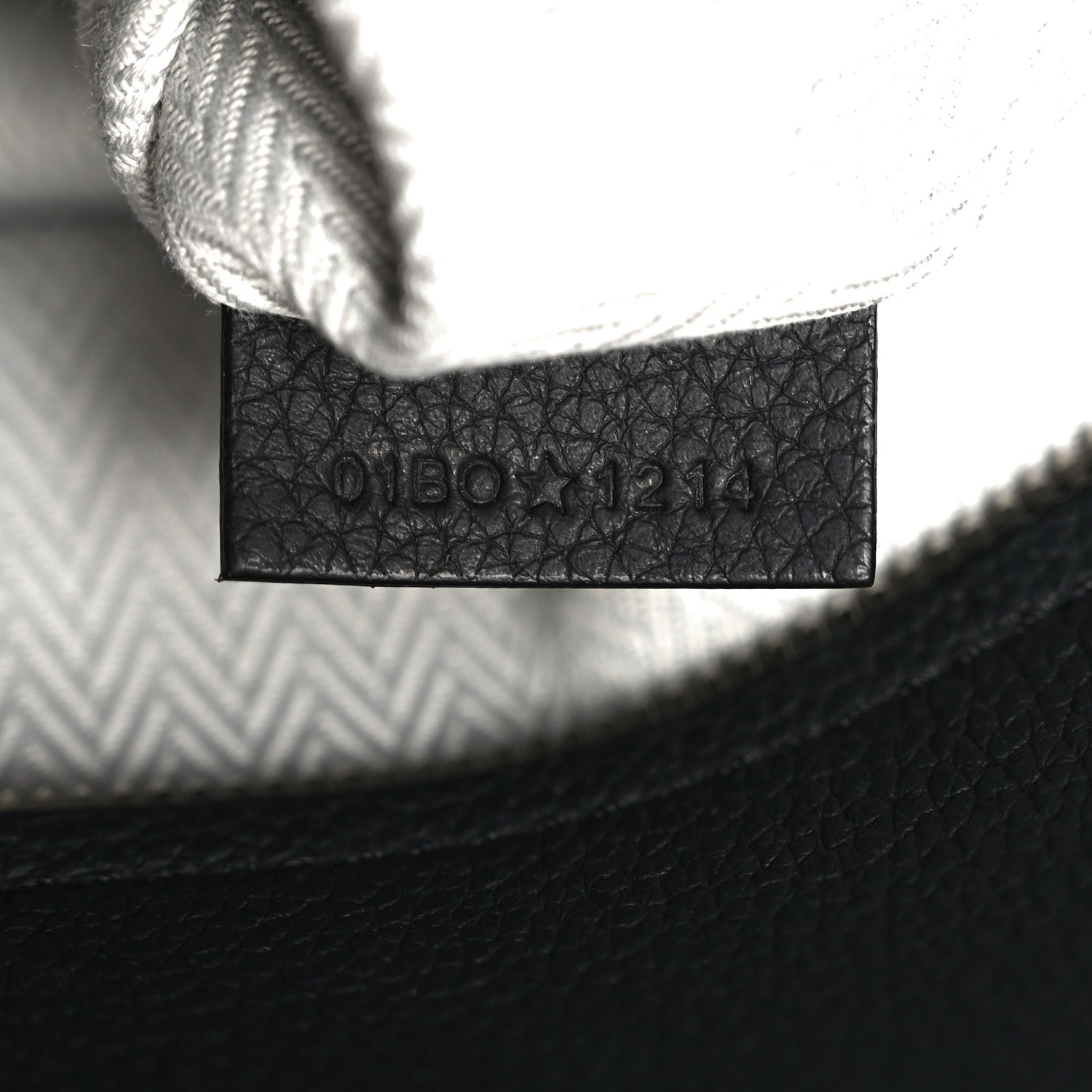 Icons Calfskin Medium Normandie Tote Grey Tote Black