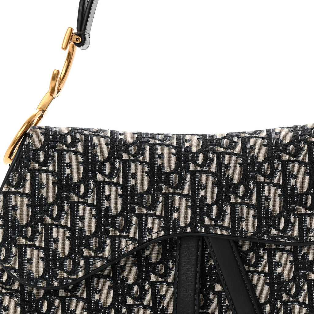 Oblique Saddle Bag Blue
