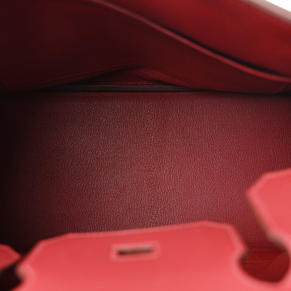 Veau Jonathan Birkin 30 Rouge Vif