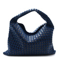 Denim Nappa Intrecciato Large Hop Abyss Indigo