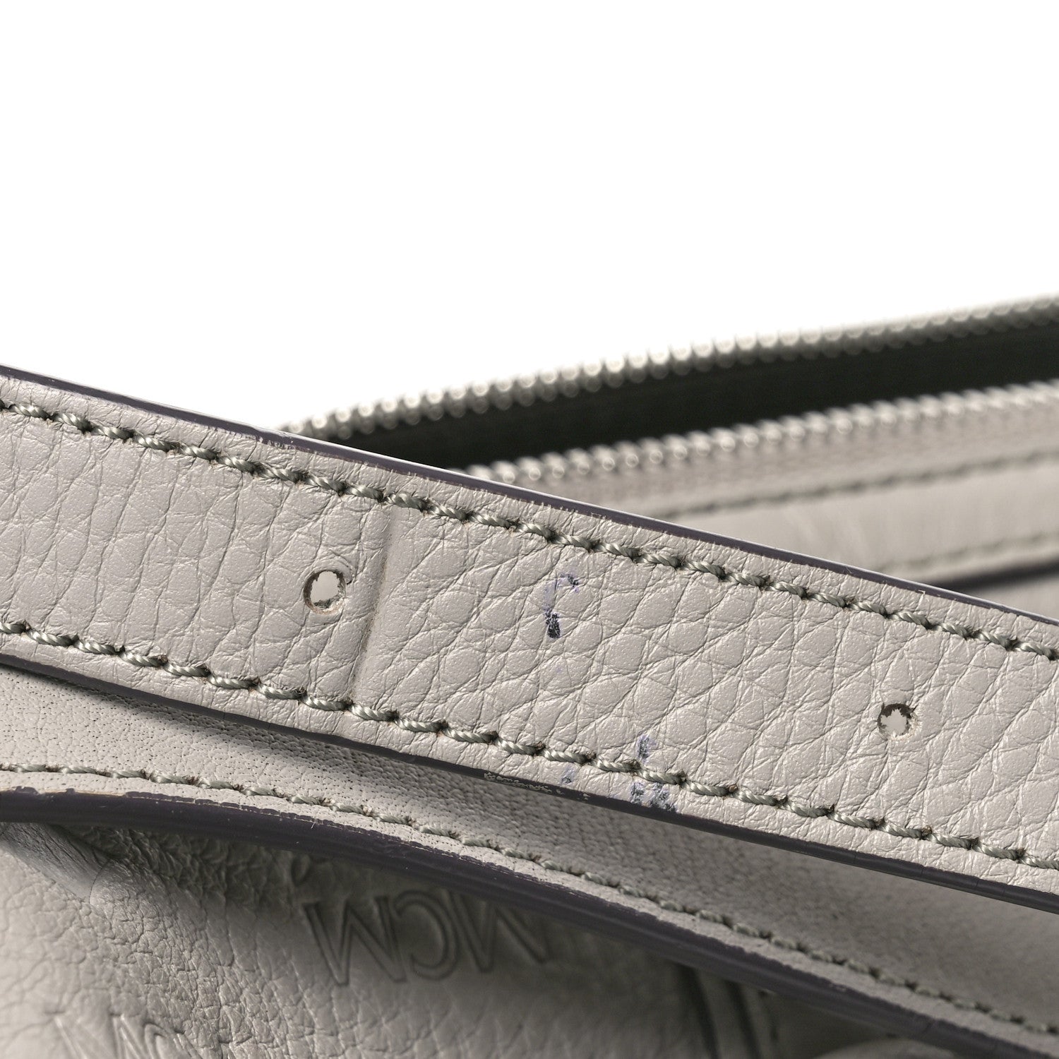 Calfskin Ottomar Monogram Boston Bag Dove