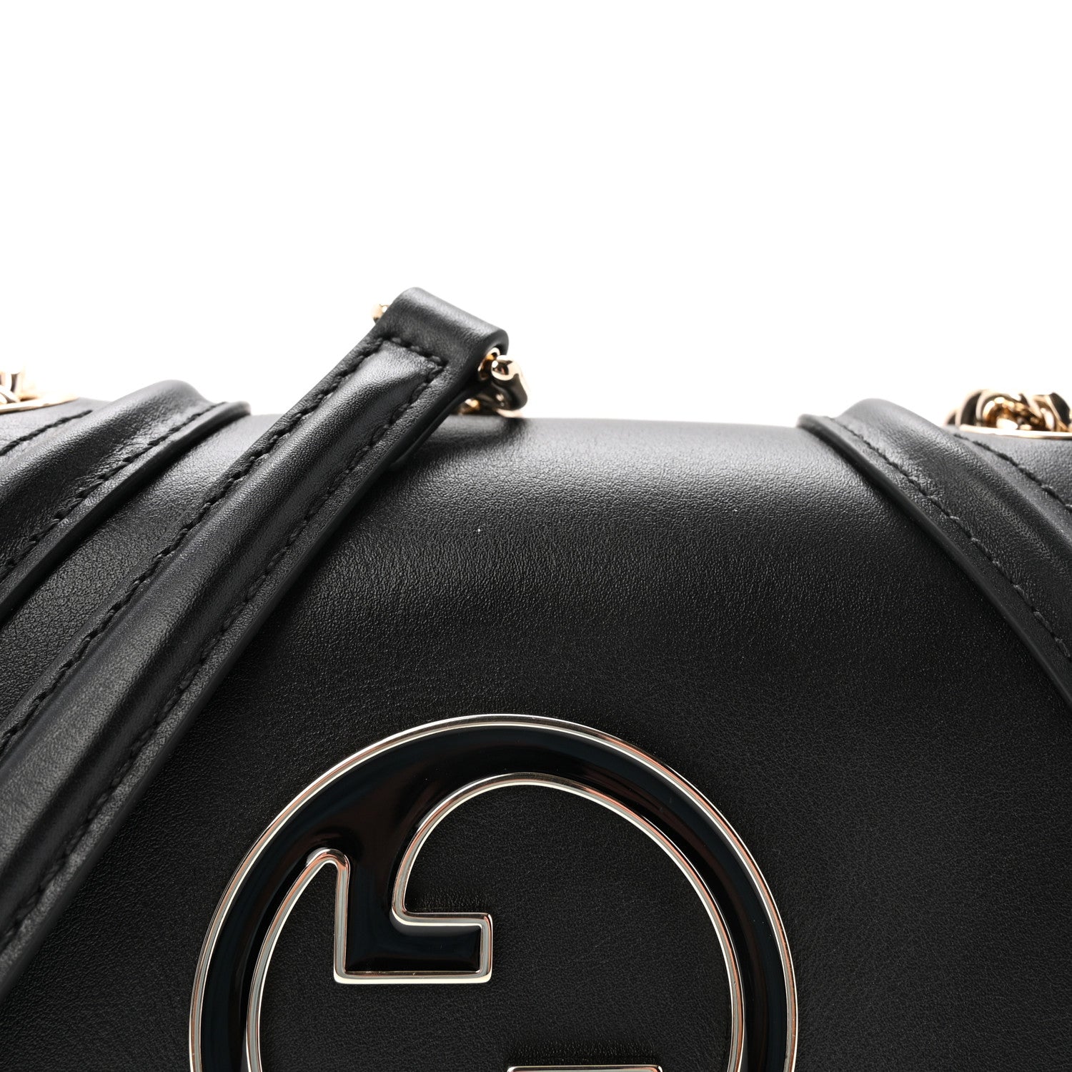 Calfskin Blondie Small Shoulder Bag Black