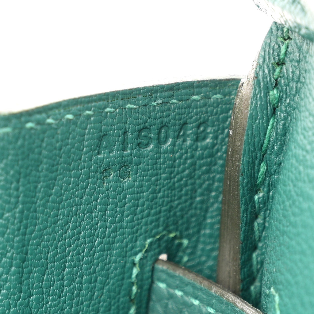 Togo Birkin 30 Malachite