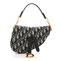 Oblique Mini Saddle Bag Blue