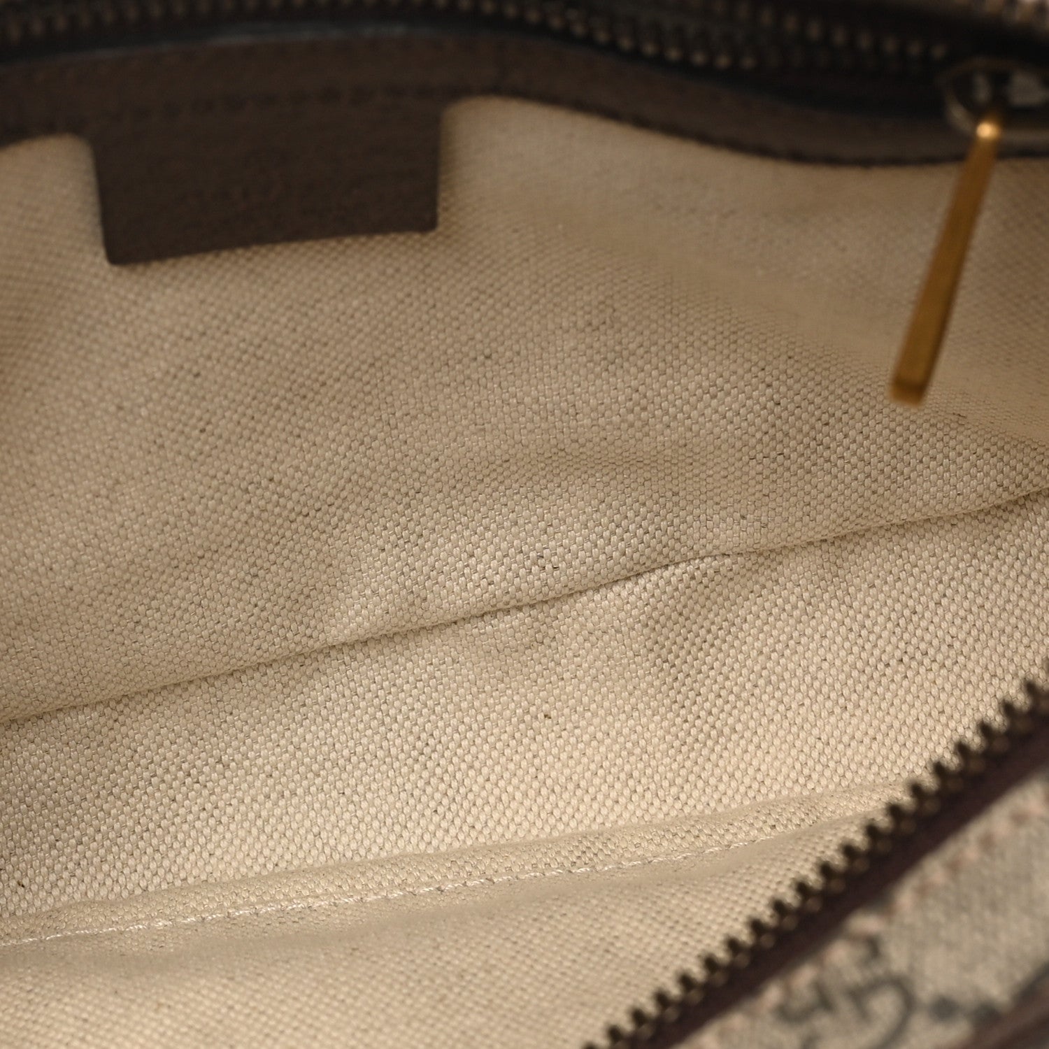 Soft GG Supreme Monogram Medium Ophidia Belt Bag Dark Brown