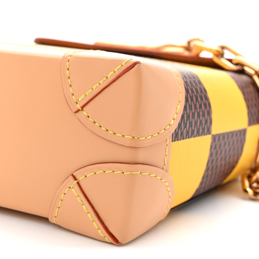 Damier Pop Nano Steamer Yellow
