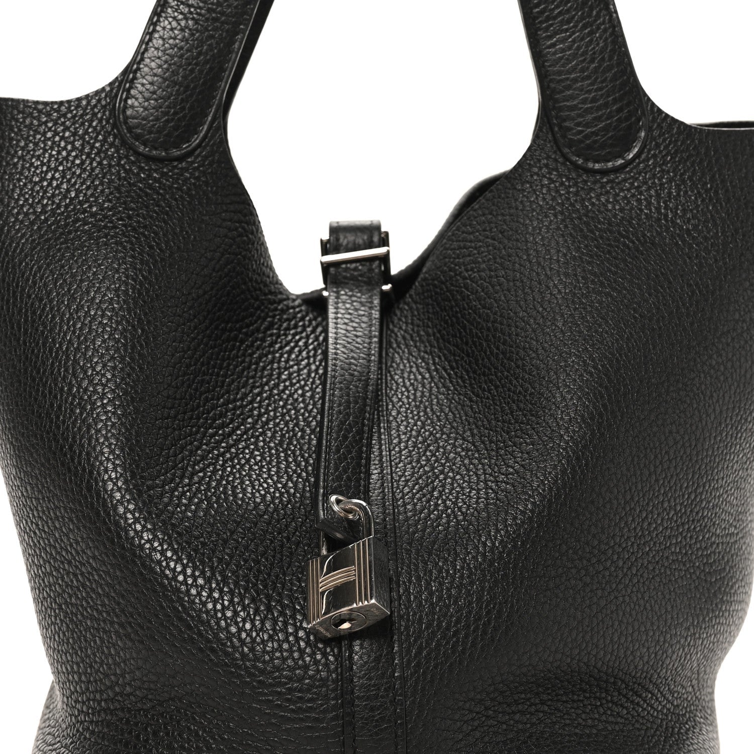 Taurillon Clemence Picotin Lock 22 MM Black