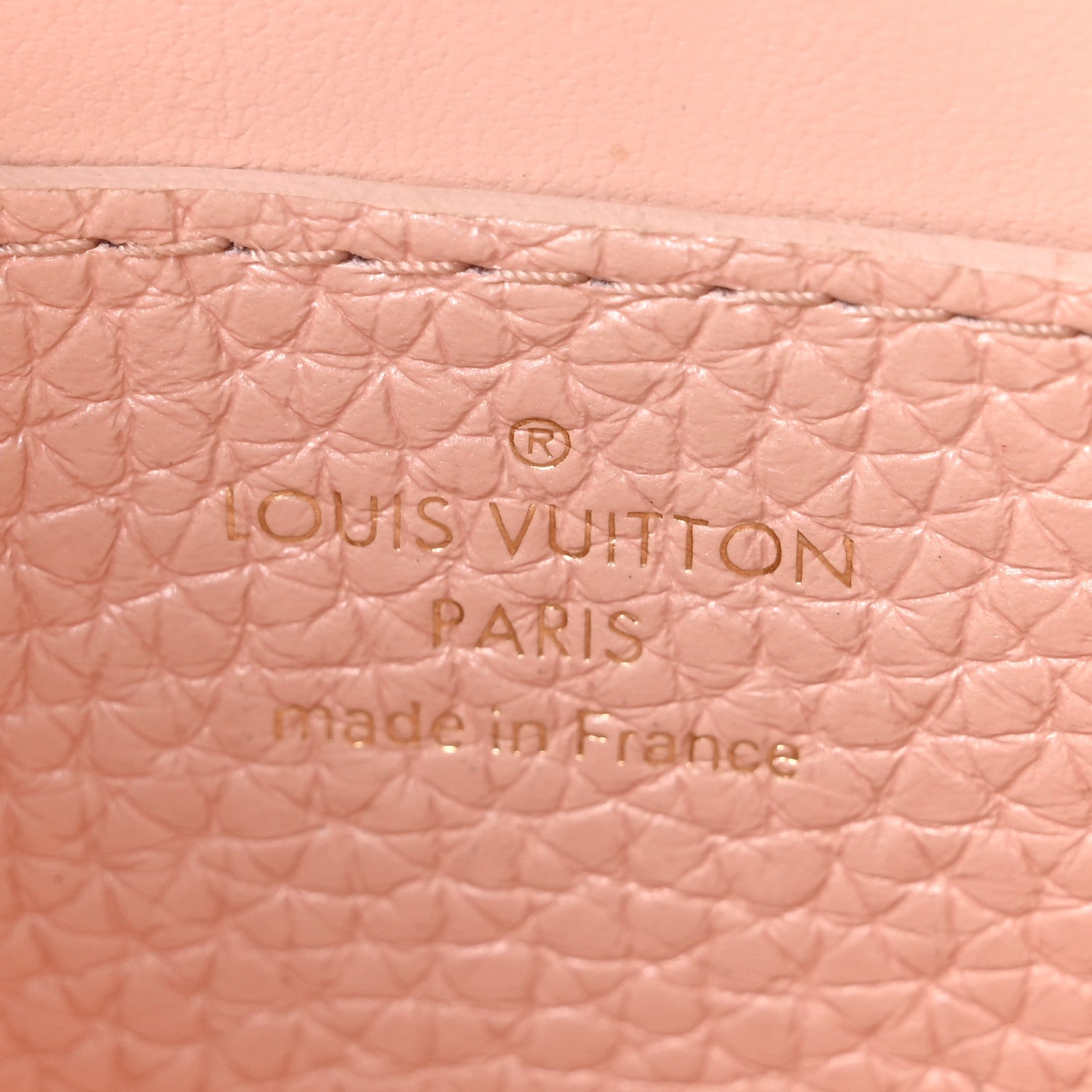 Iridescent Grained Calfskin Summer Splash Twist PM Pink