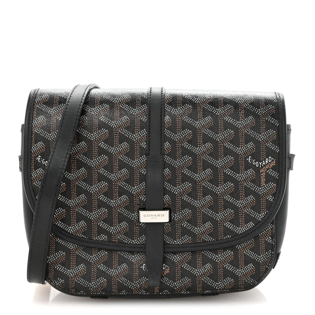Goyardine Belvedere II PM Messenger Bag Black