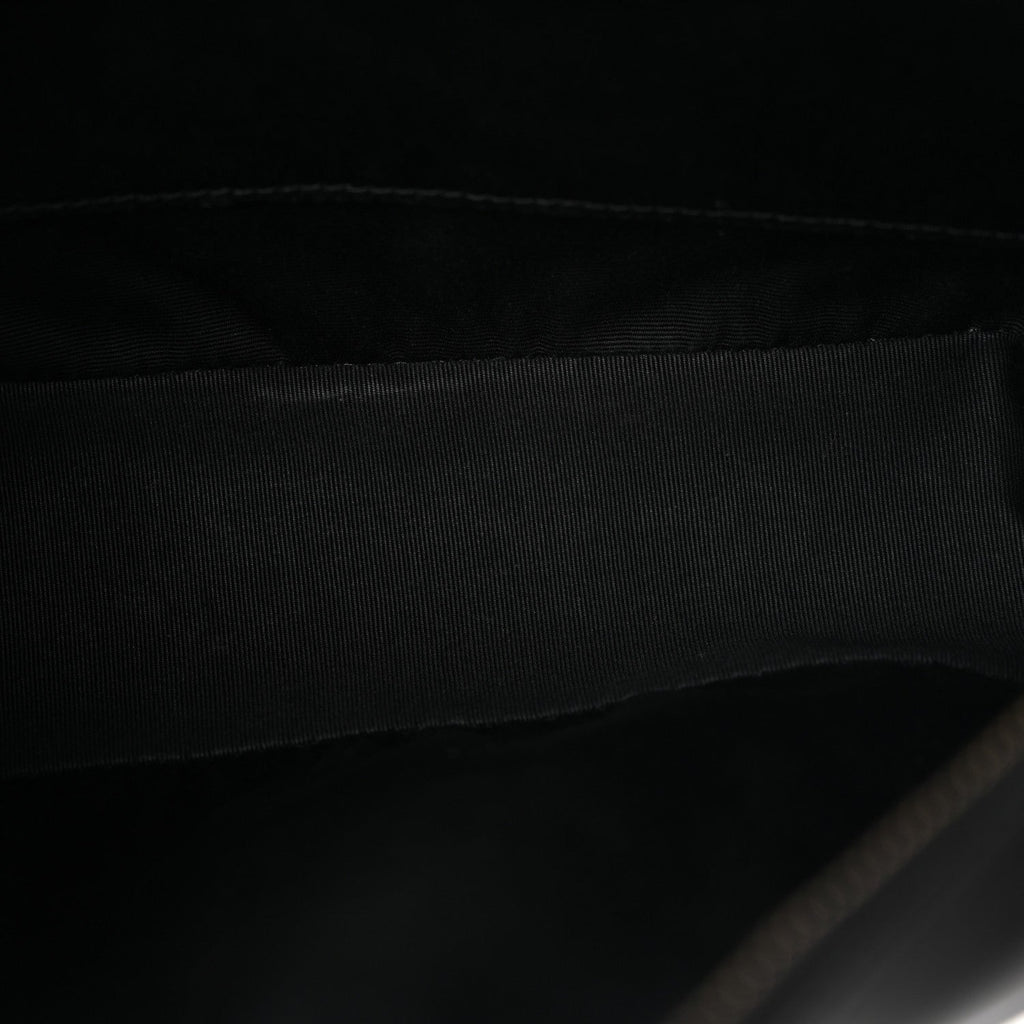Calfskin Matelasse Monogram Lou Camera Bag Black