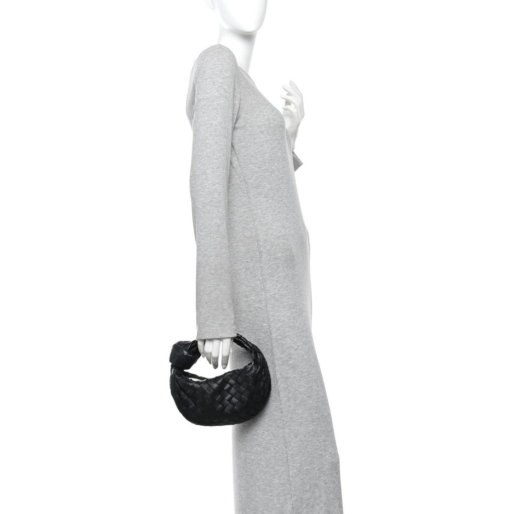 Nappa Intrecciato Mini Jodie Black