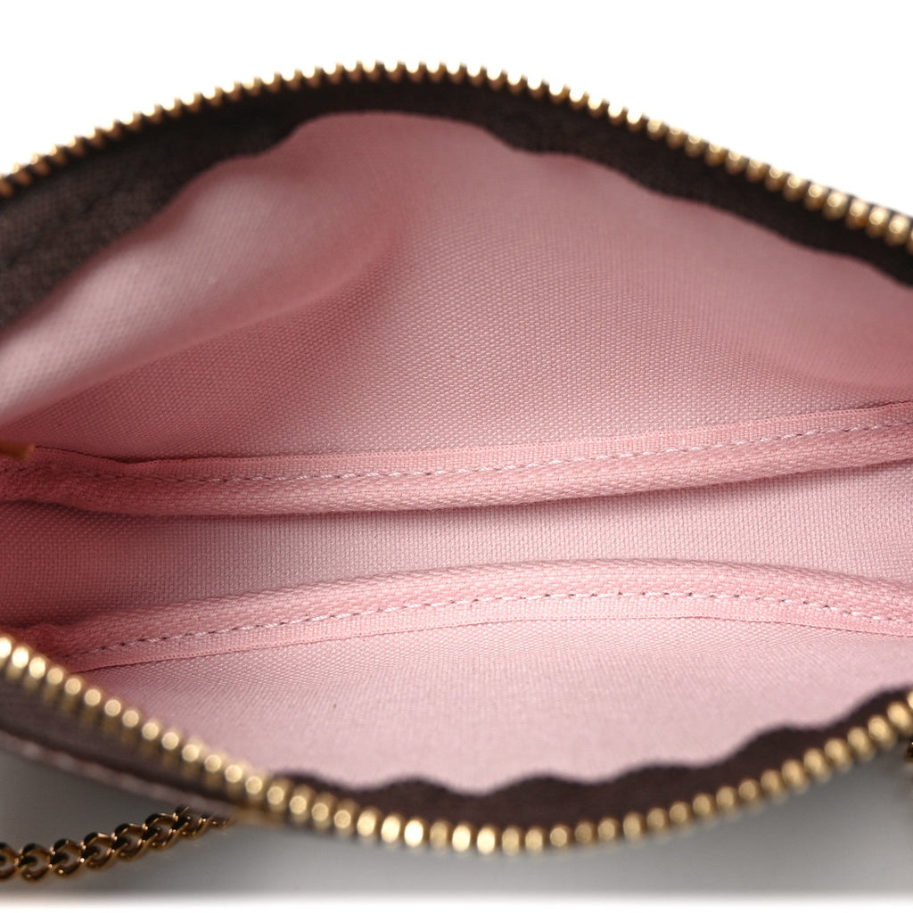 Monogram V Maui Mini Pochette Accessories Rose Ballerine