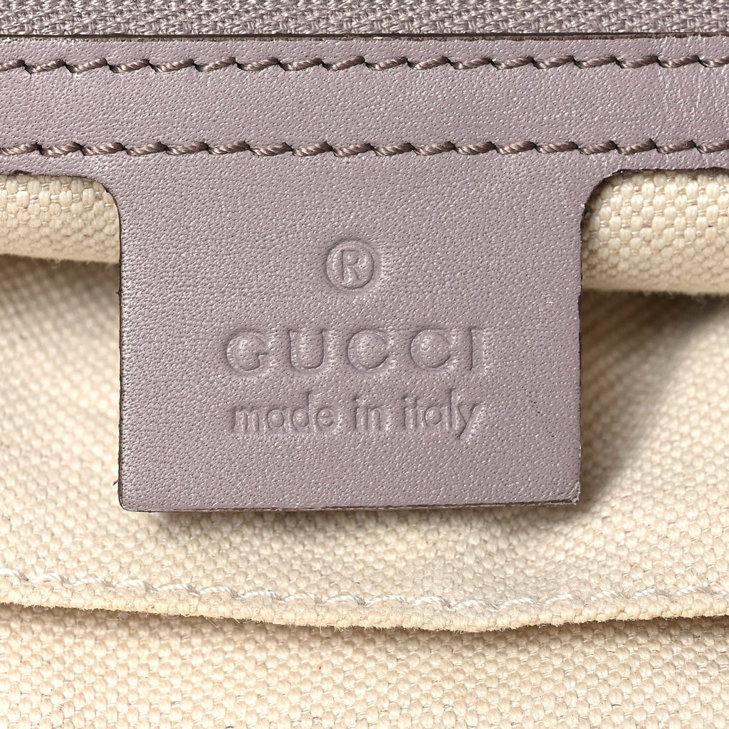 Microguccissima Medium Craft Tote Lilac