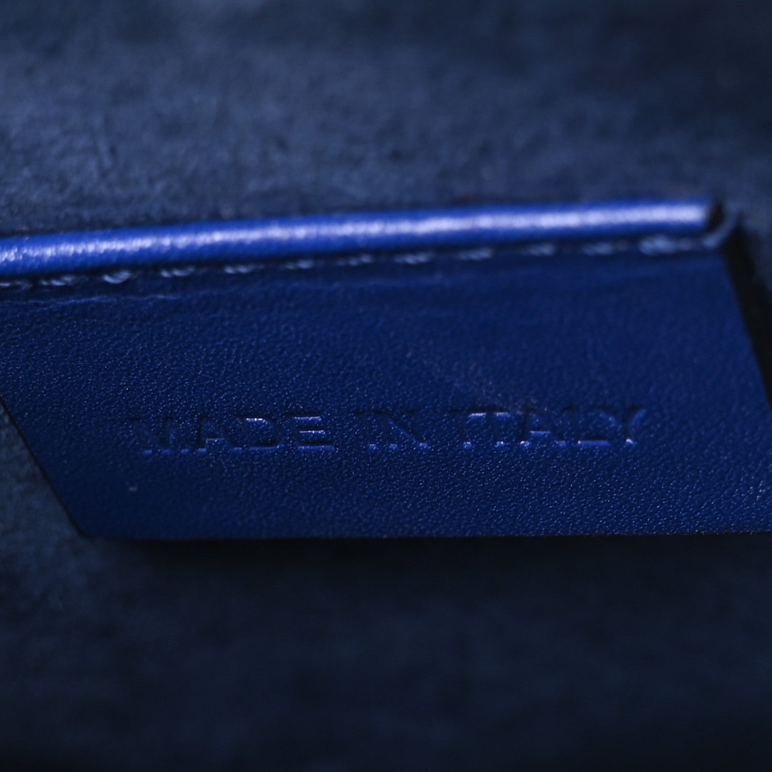 Calfskin Mini Heroine Royal Blue