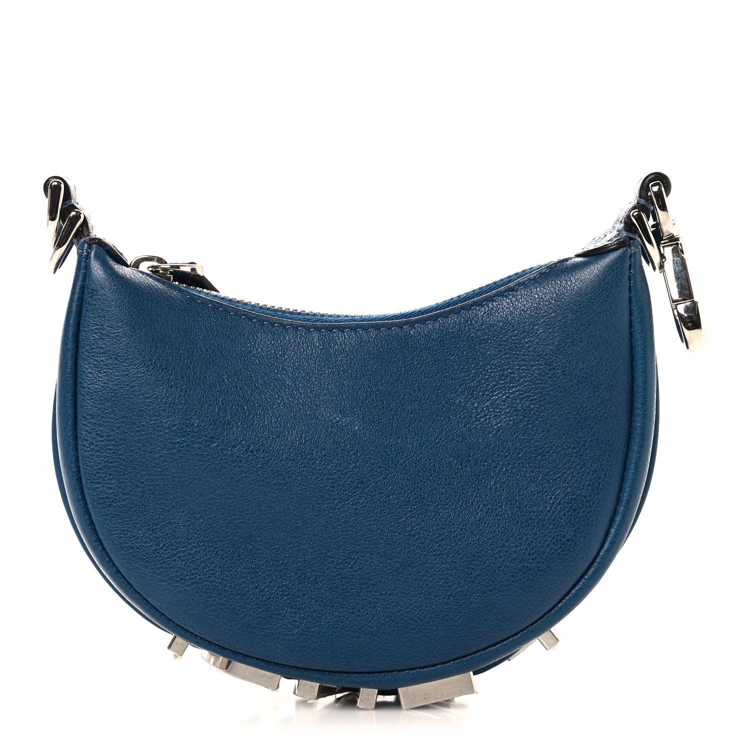 Vitello Grace Matte Nano Fendigraphy Hobo Charm Mirto