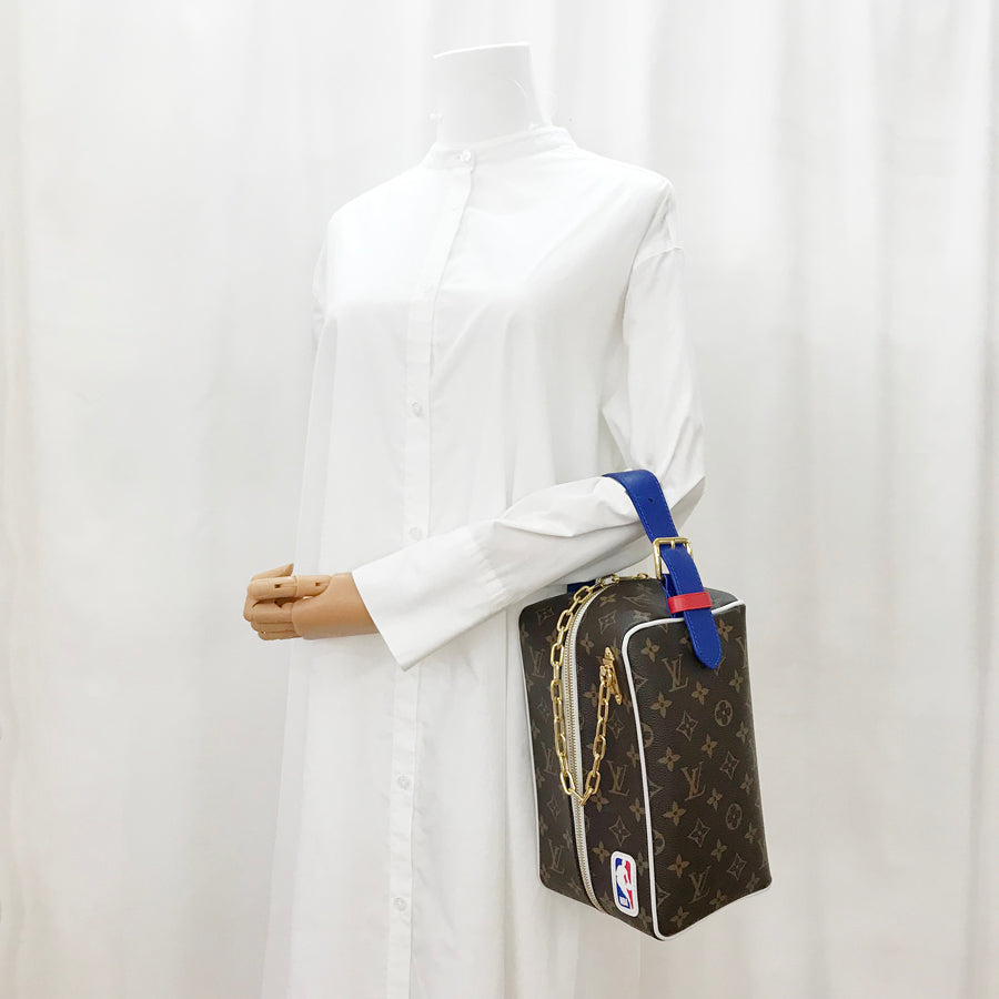 LOUIS VUITTON Monogram Cloakroom Drop Kit M45588 Hand bag