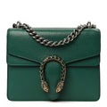 Calfskin Mini Dionysus Shoulder Bag Emerald