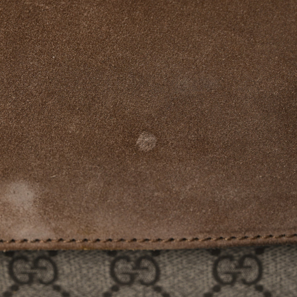 GG Supreme Monogram Medium Dionysus Shoulder Bag Taupe