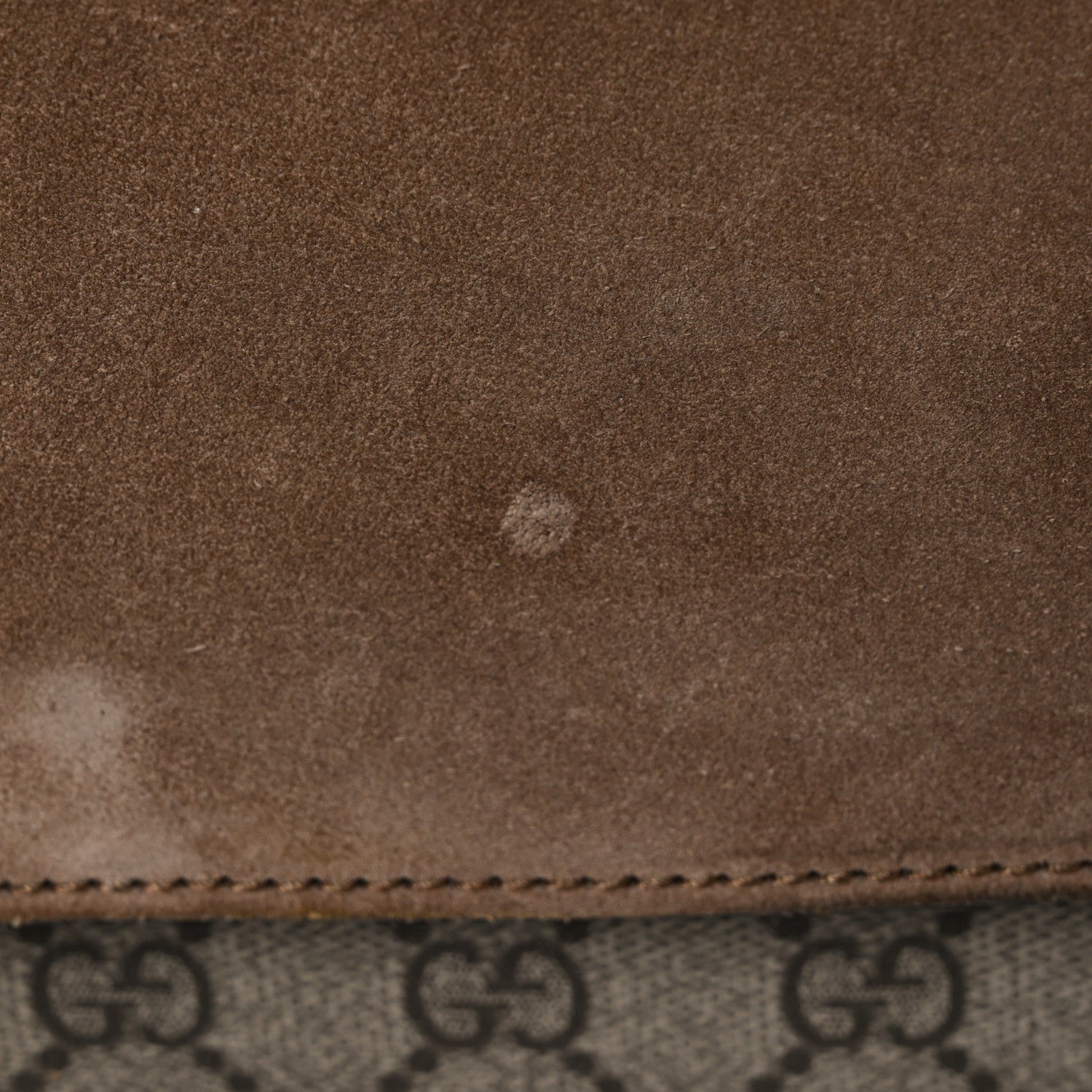 GG Supreme Monogram Medium Dionysus Shoulder Bag Taupe