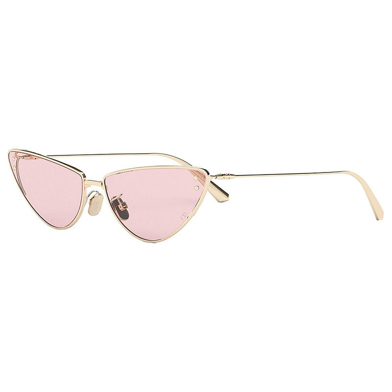 Dior Sunglasses Cat Eye Full Rim, Gold Frame and Yellow Lens MISSDIORB1UB0H0