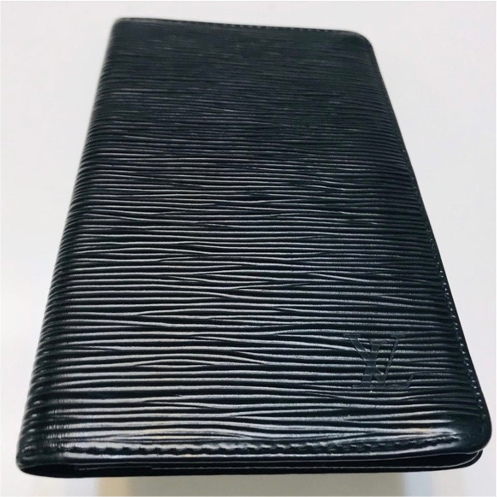 LOUIS VUITTON Epi Wallet Black