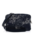 Denim GG Monogram Camouflage Small Crossbody Bag Blue