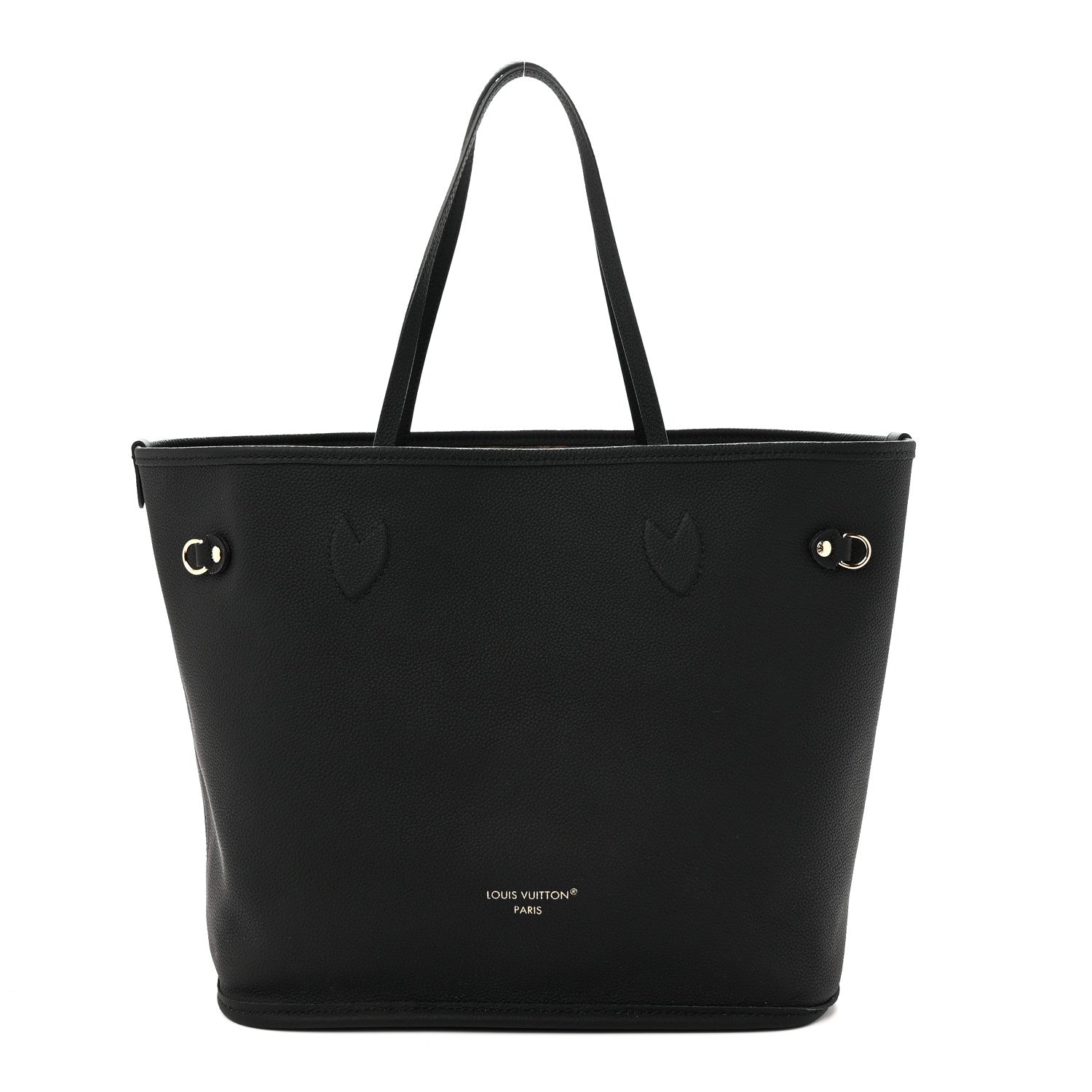 Monogram Calfskin Neo Neverfull Inside Out MM Black