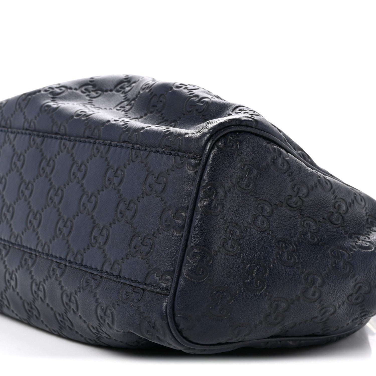 Guccissima Medium Sukey Tote Navy