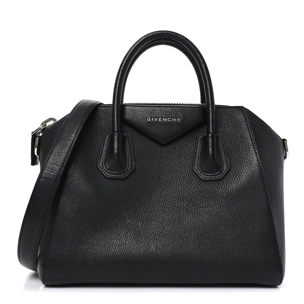 Sugar Goatskin Small Antigona Black