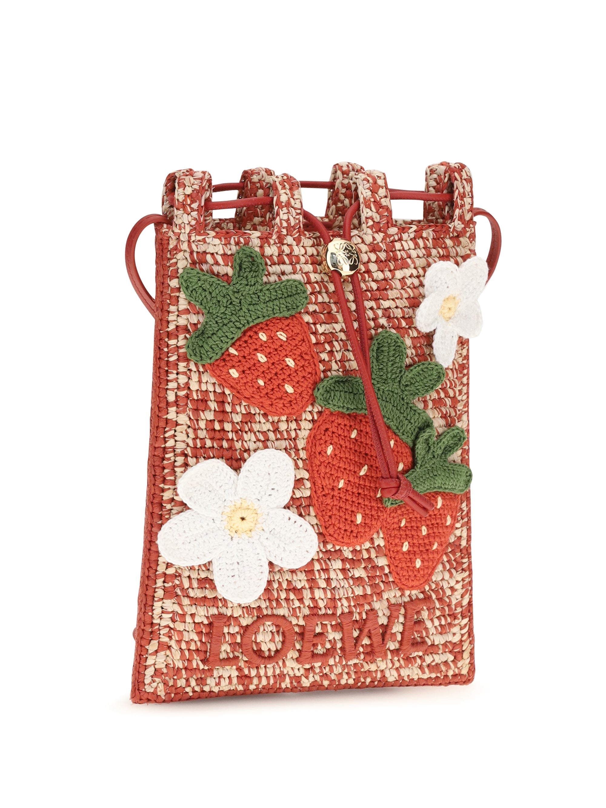 Loewe Women Raffia Pouch
