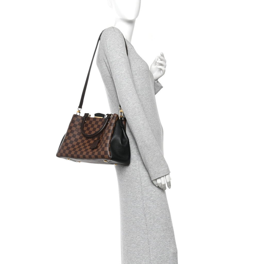 Damier Ebene Cuir Taurillon Brittany Black