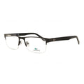 Lacoste Eyeglasses Rectangle Full Rim, Matte Black Frame and Clear Demo Lenses Lens L2237002