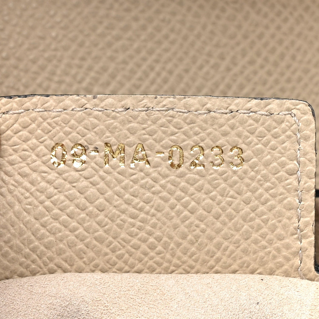 Grained Calfskin Saddle Bag With Strap Sable
