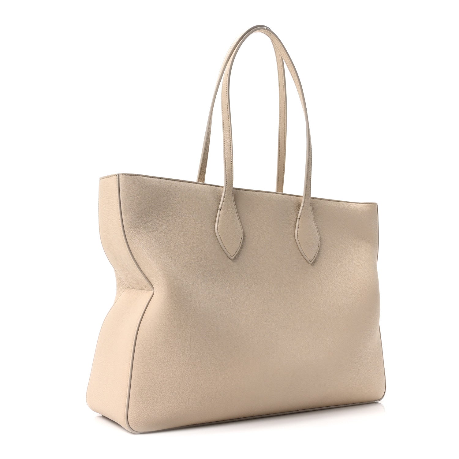 Calfskin Large Star Tote Stone