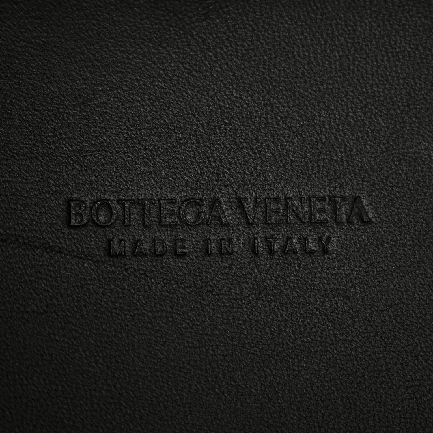 Nappa Intrecciato Small Andiamo With Chain Shoulder Bag Black