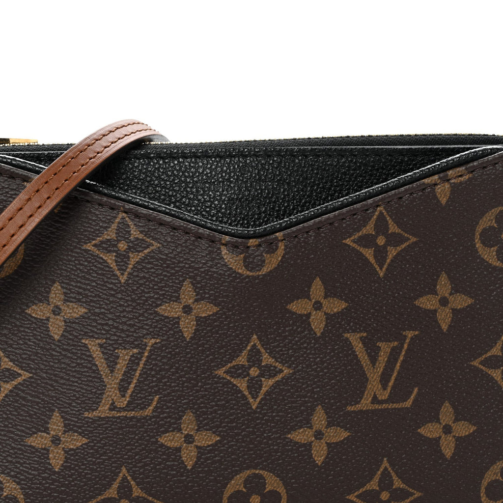 Monogram Pallas Clutch Black