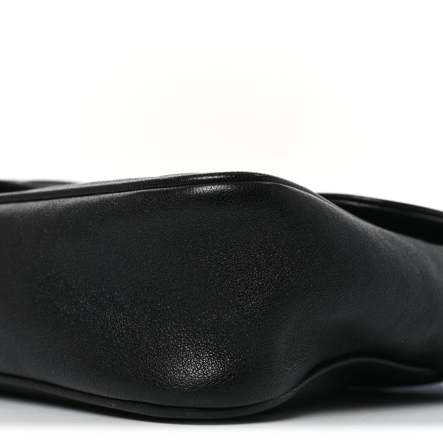 Goatskin Small GG Monochrome Aphrodite Shoulder Bag Black