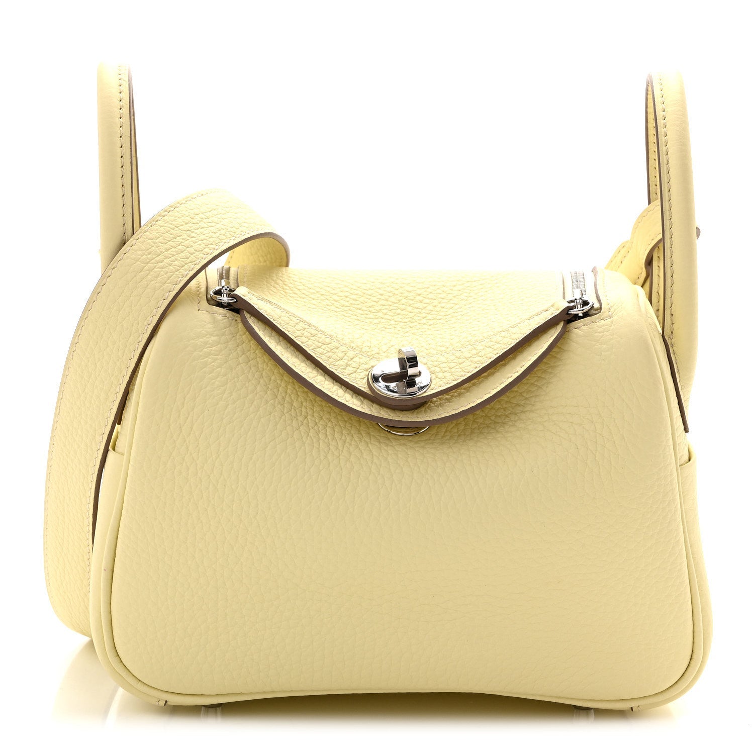 Taurillon Clemence Mini Lindy 20 Jaune Milton
